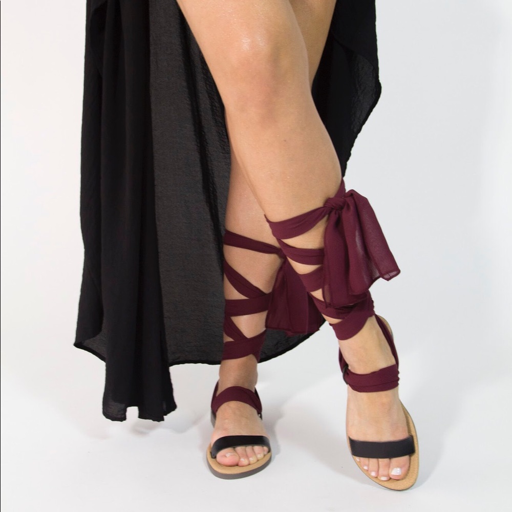 Leather sandals made in Greece